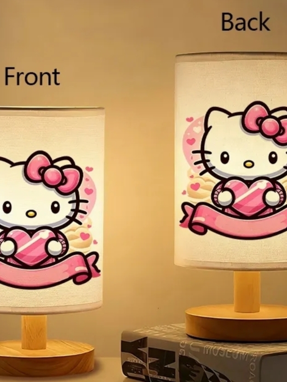 Hello Kitty Table Lamp 9.84x5.11' - Picture 3 of 3